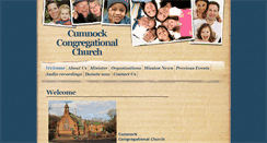 Desktop Screenshot of cumnockcongregationalchurch.com