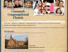 Tablet Screenshot of cumnockcongregationalchurch.com